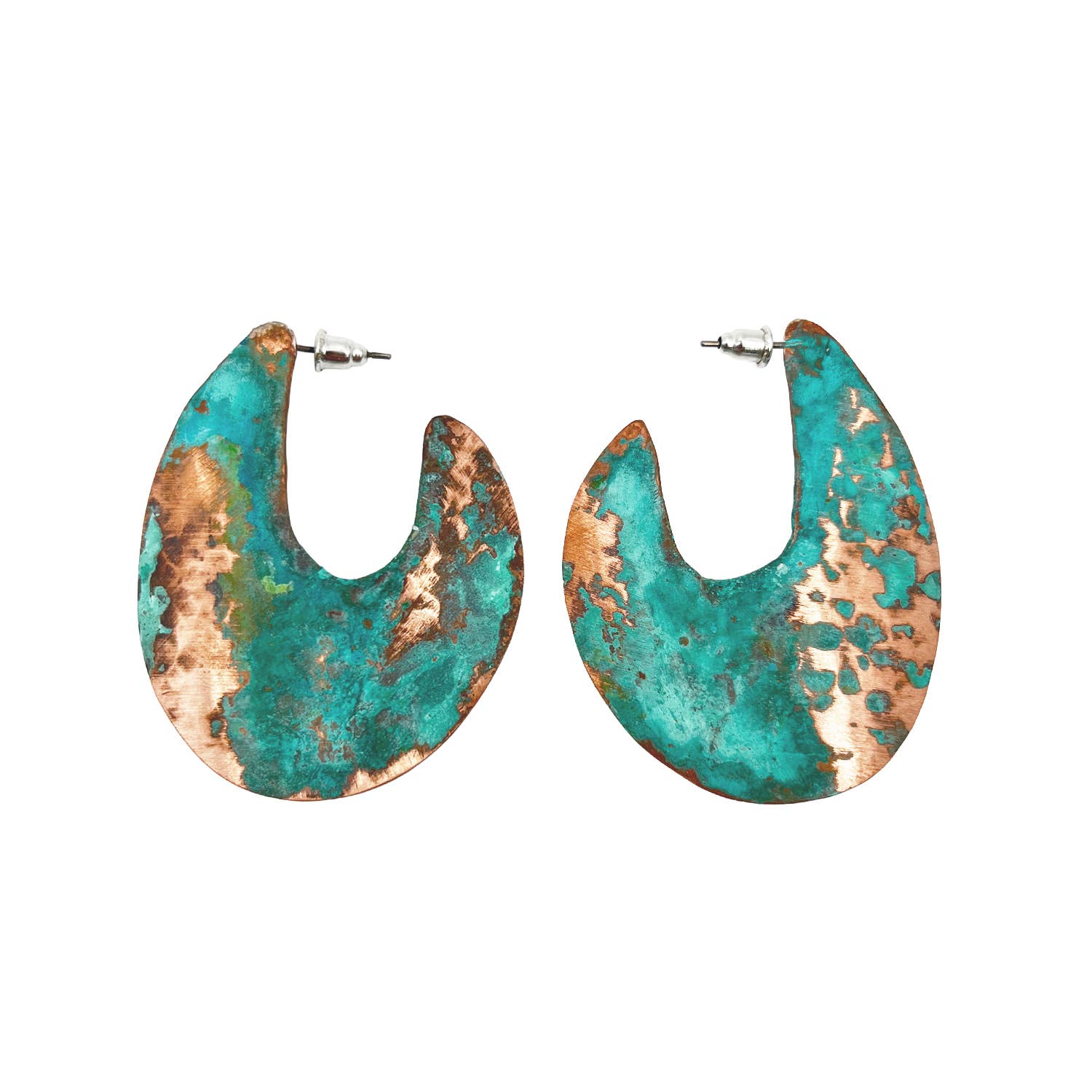 Vertice Earrings: PATINA