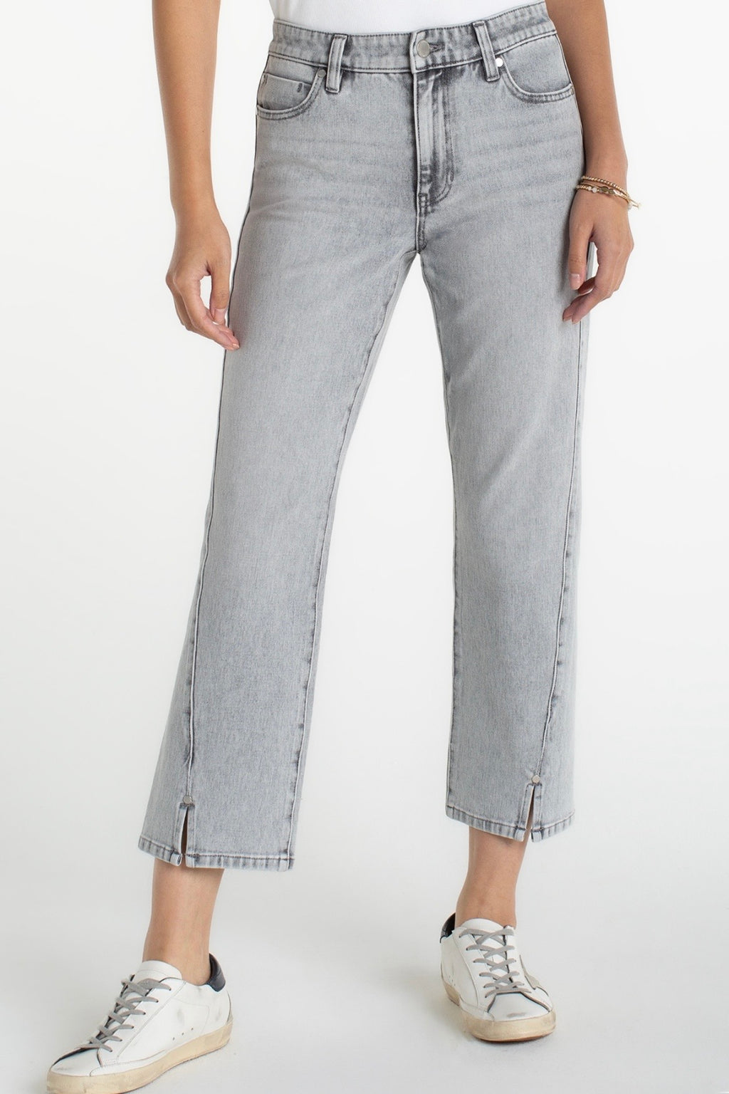 Kennedy Straight w/ Seaming Detail and Slit