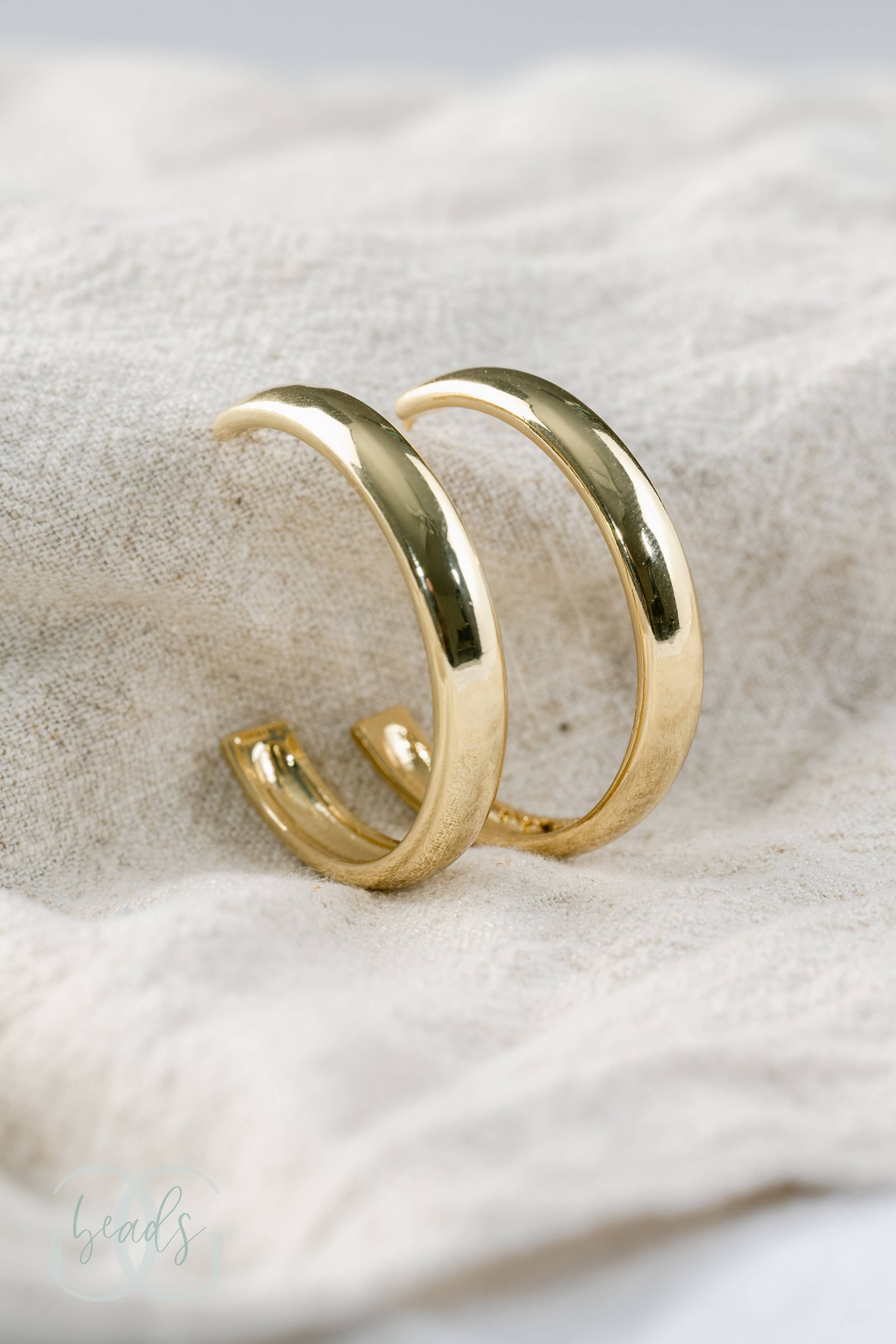 Arc Hoop Earrings