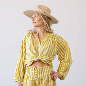 Ochre Daydreamer Lucia Top