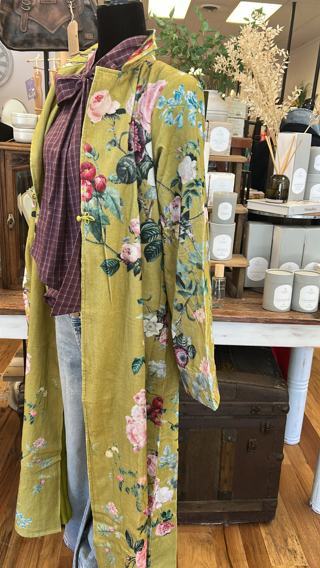 Eleanor Botanical Floral Duster