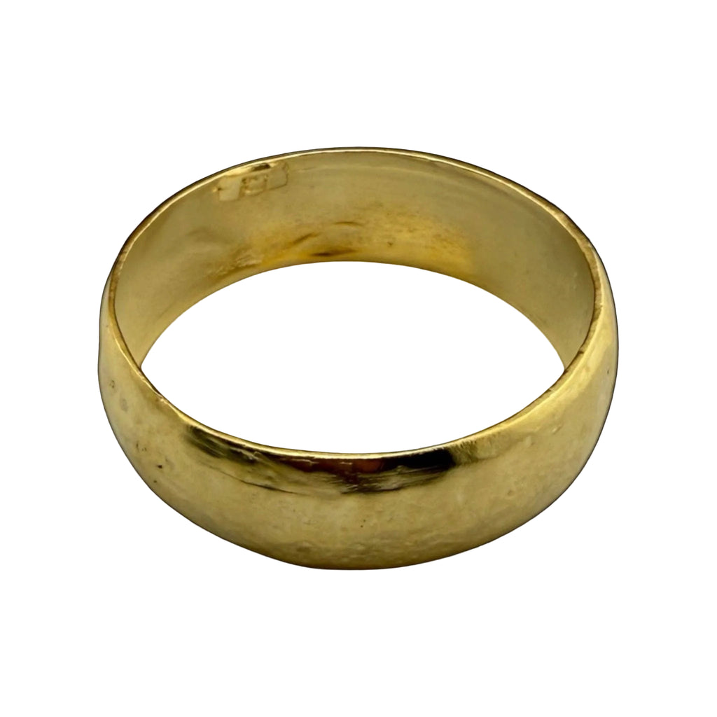 Repurposed Gold Plated Organic Bangle