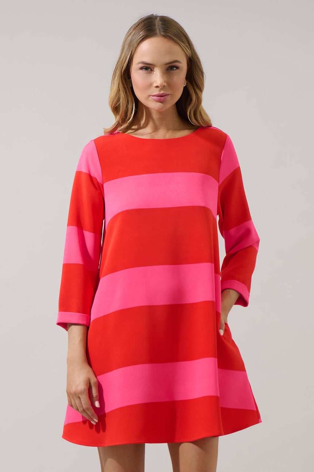 Lolli Stripe Lonna Shift Mini Dress