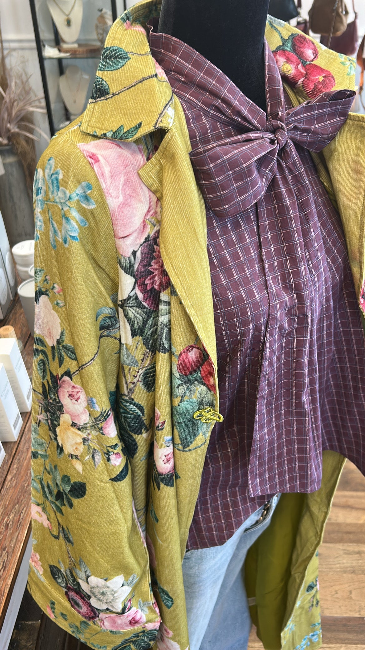Eleanor Botanical Floral Duster