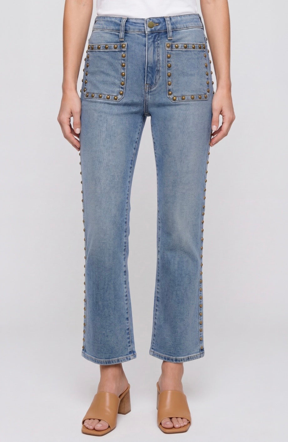 Hannah Flare with Studs