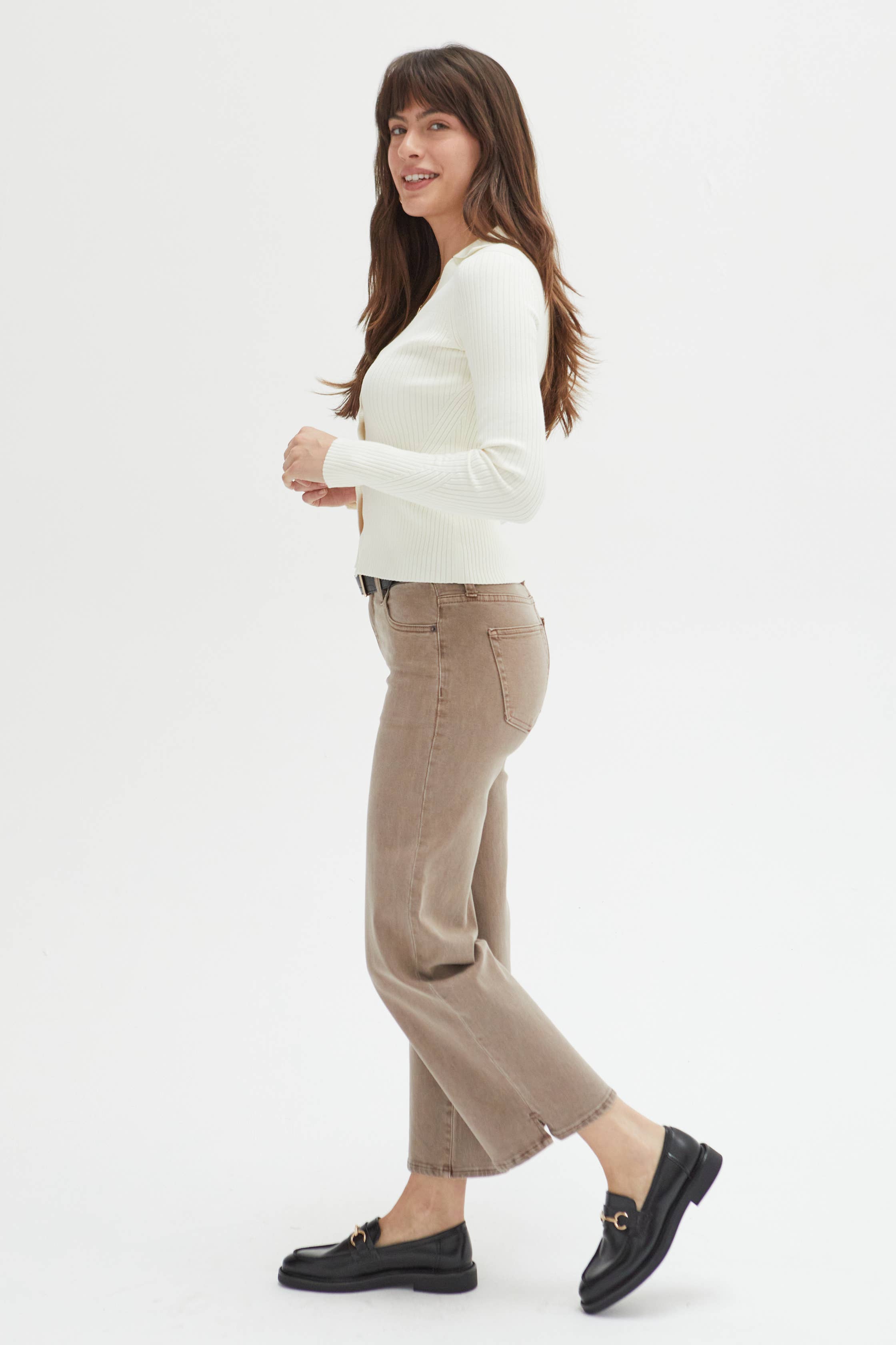 Addington Ankle Crop Mid Rise Jean