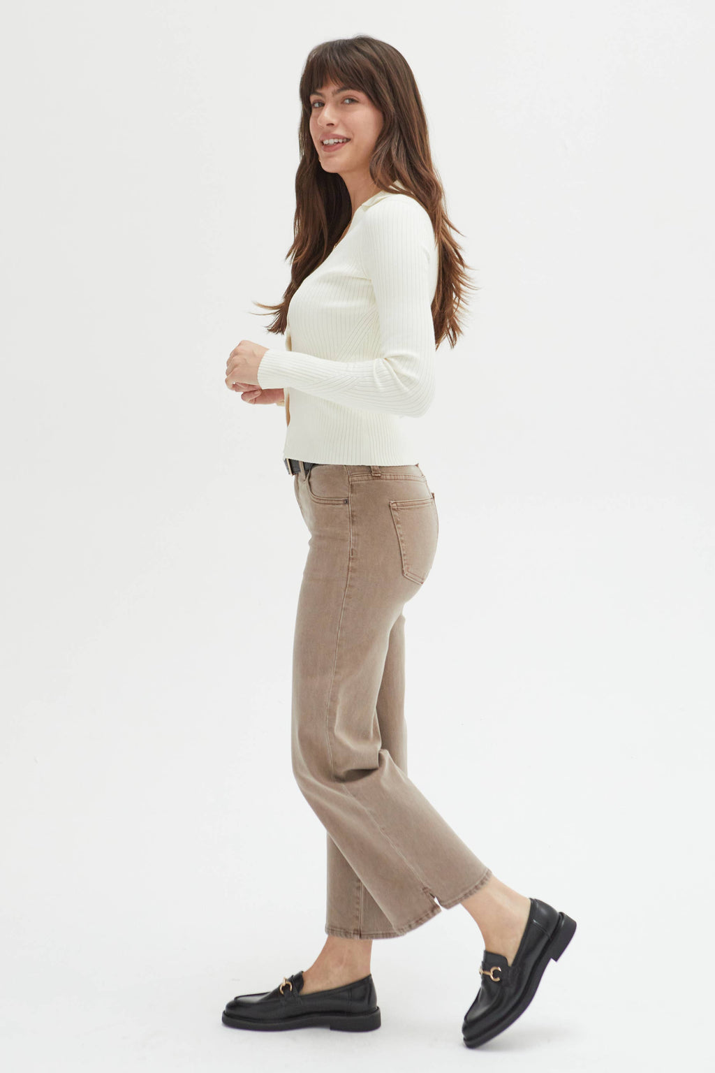 Addington Ankle Crop Mid Rise Jean