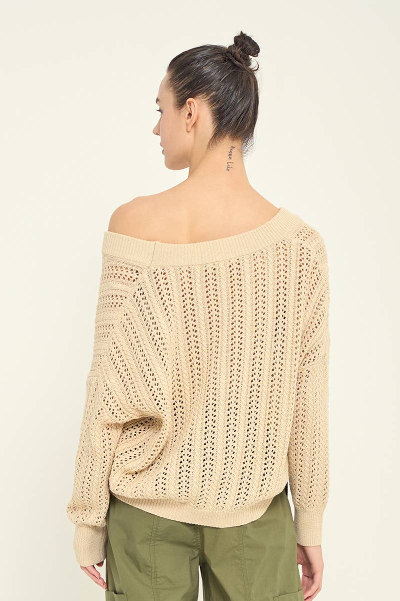 Loose  Fit Summer Sweater