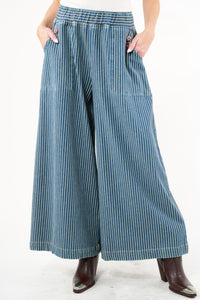 Alaia Stripe Denim Pants