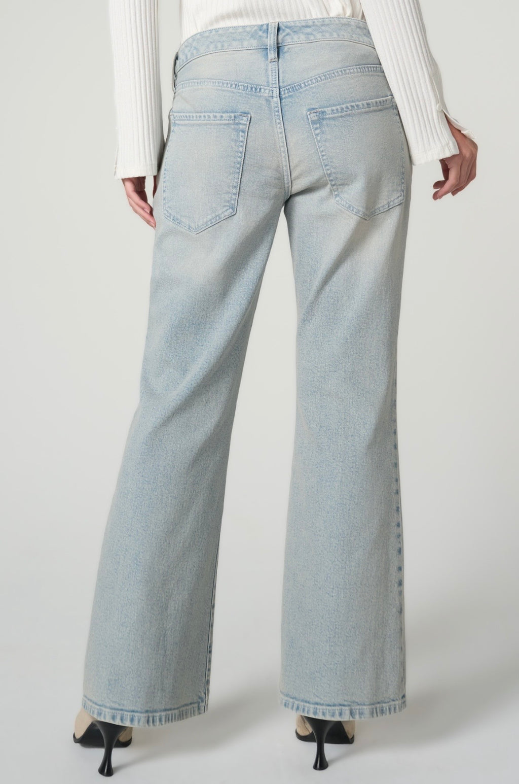 Dakota Low Rise Loose Flare Jeans