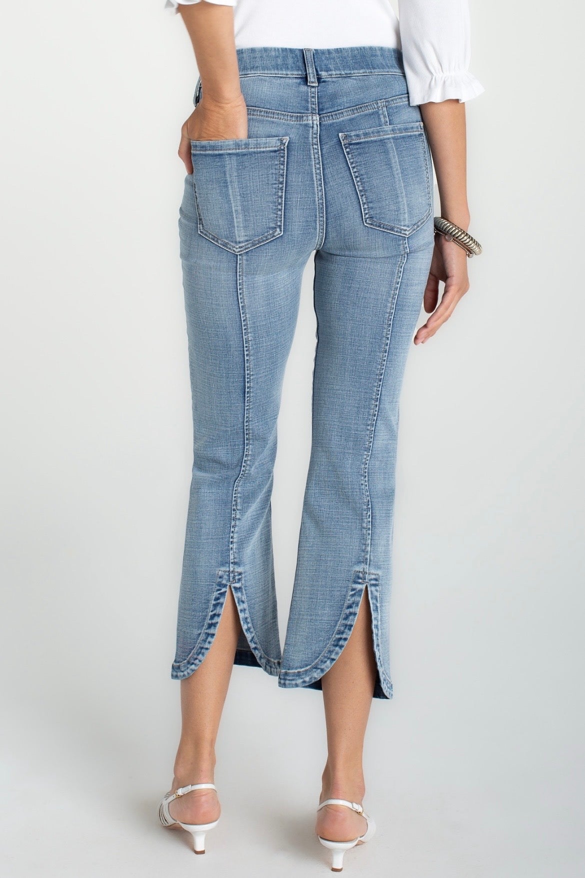 The Gia Glider® Crop Flare W/ Tulip Back