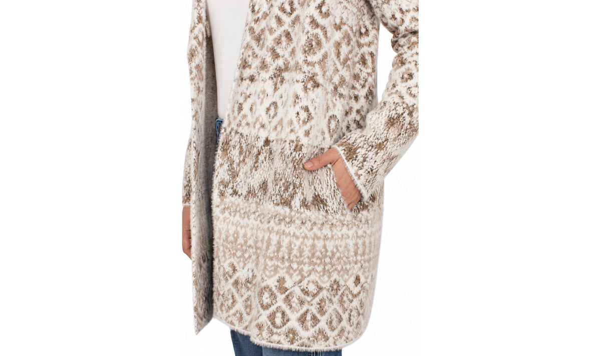 Open Front Coatigan Sweater