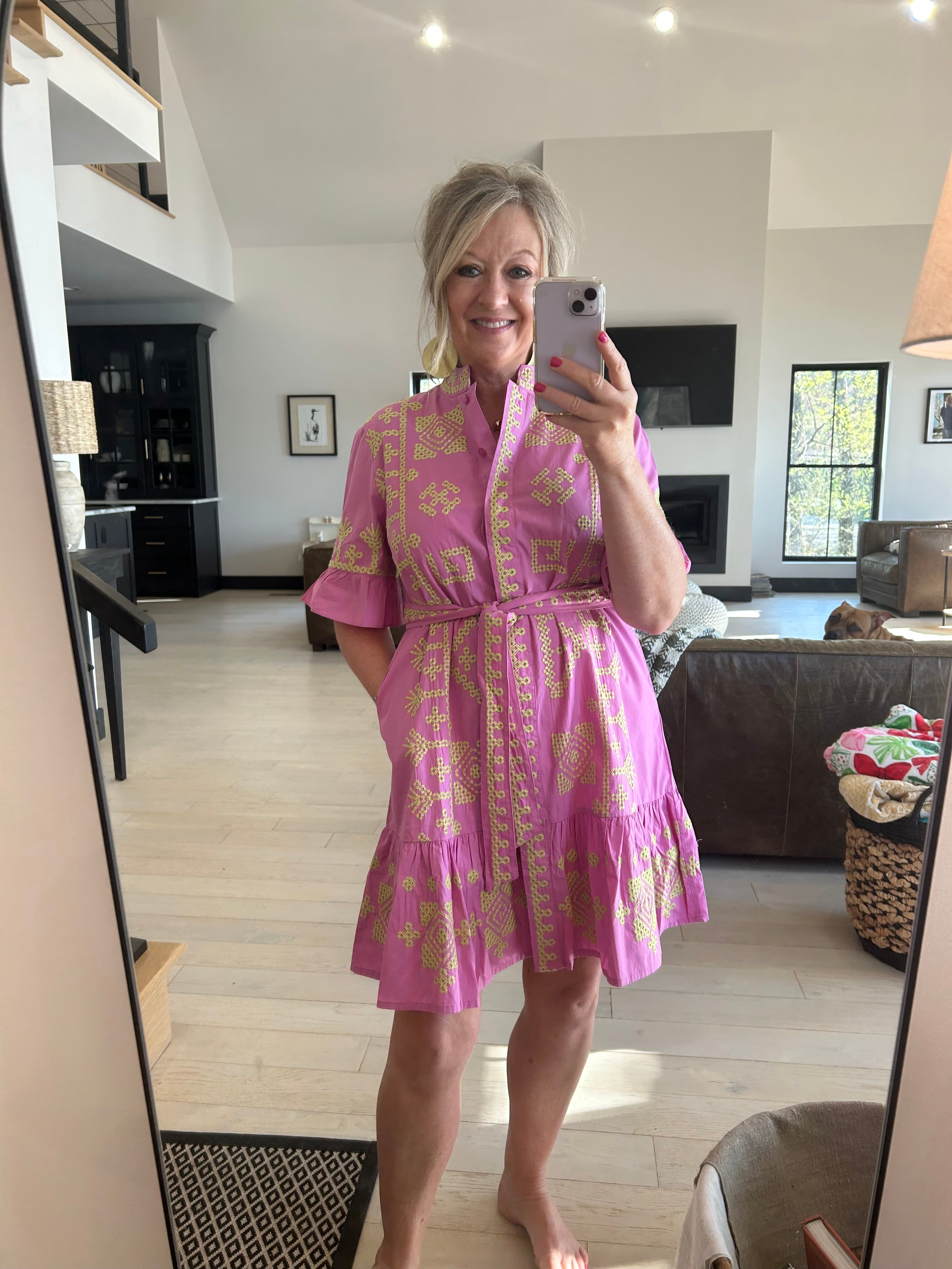 Cross Stitched Dress