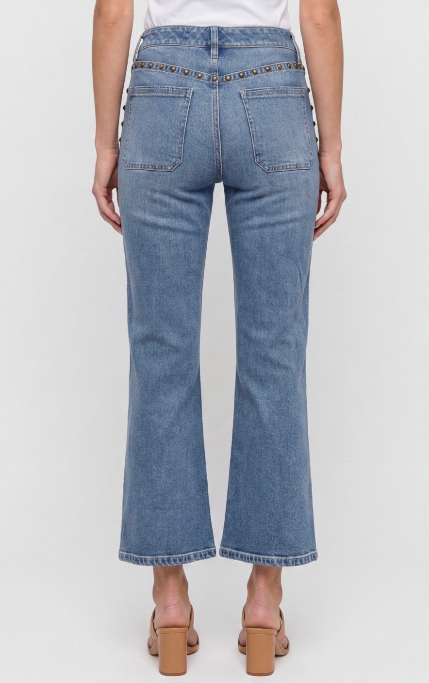 Hannah Flare with Studs