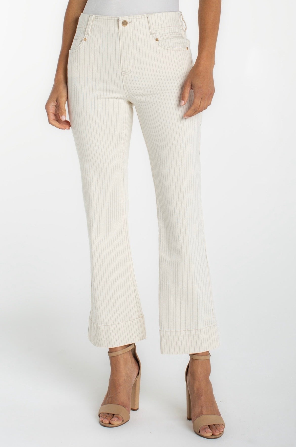 The Gia Glider® Crop Flare With Wide Hem
