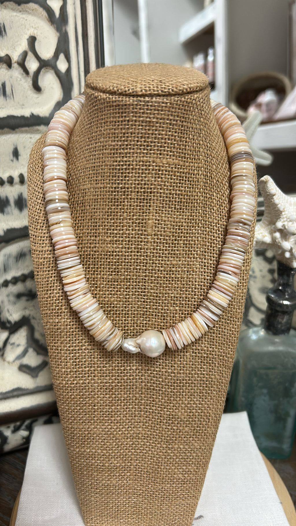 Coastal Pearl Necklace