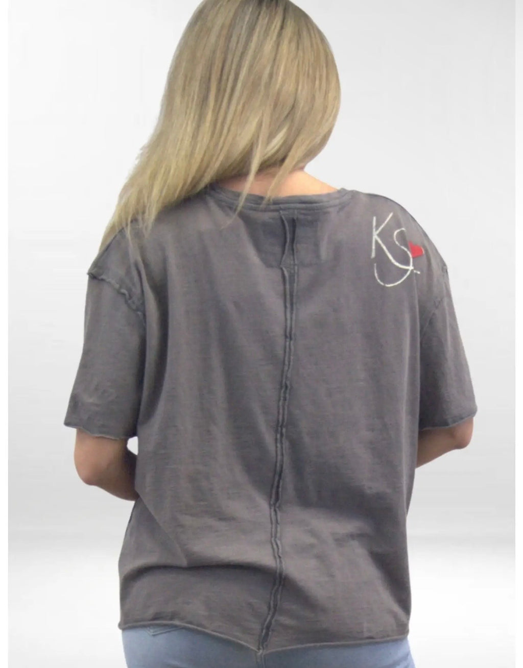 Ivy Tee | Elevated Graphic Tee with Embroidered Details