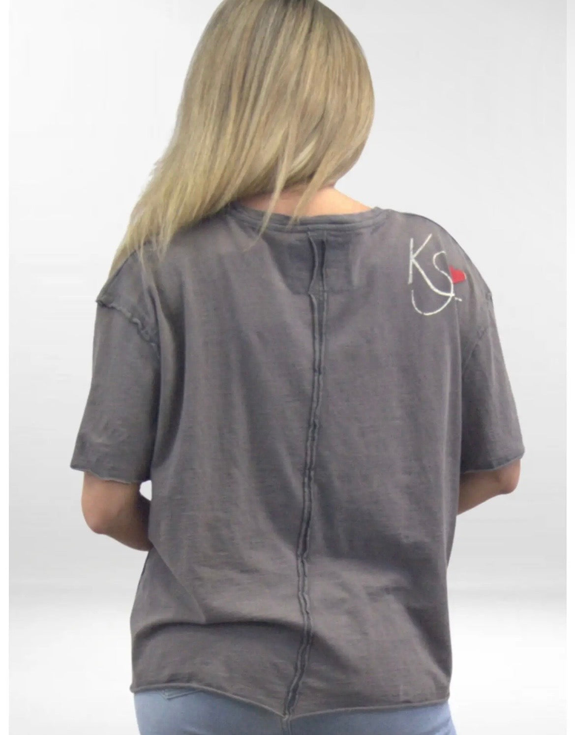 Ivy Tee | Elevated Graphic Tee with Embroidered Details