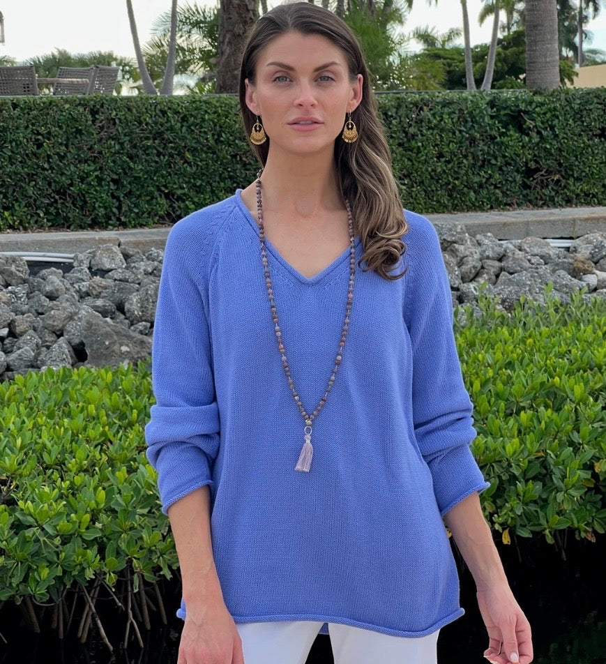 Salt Island Sweater | Sustainable Organic Cotton Pullover