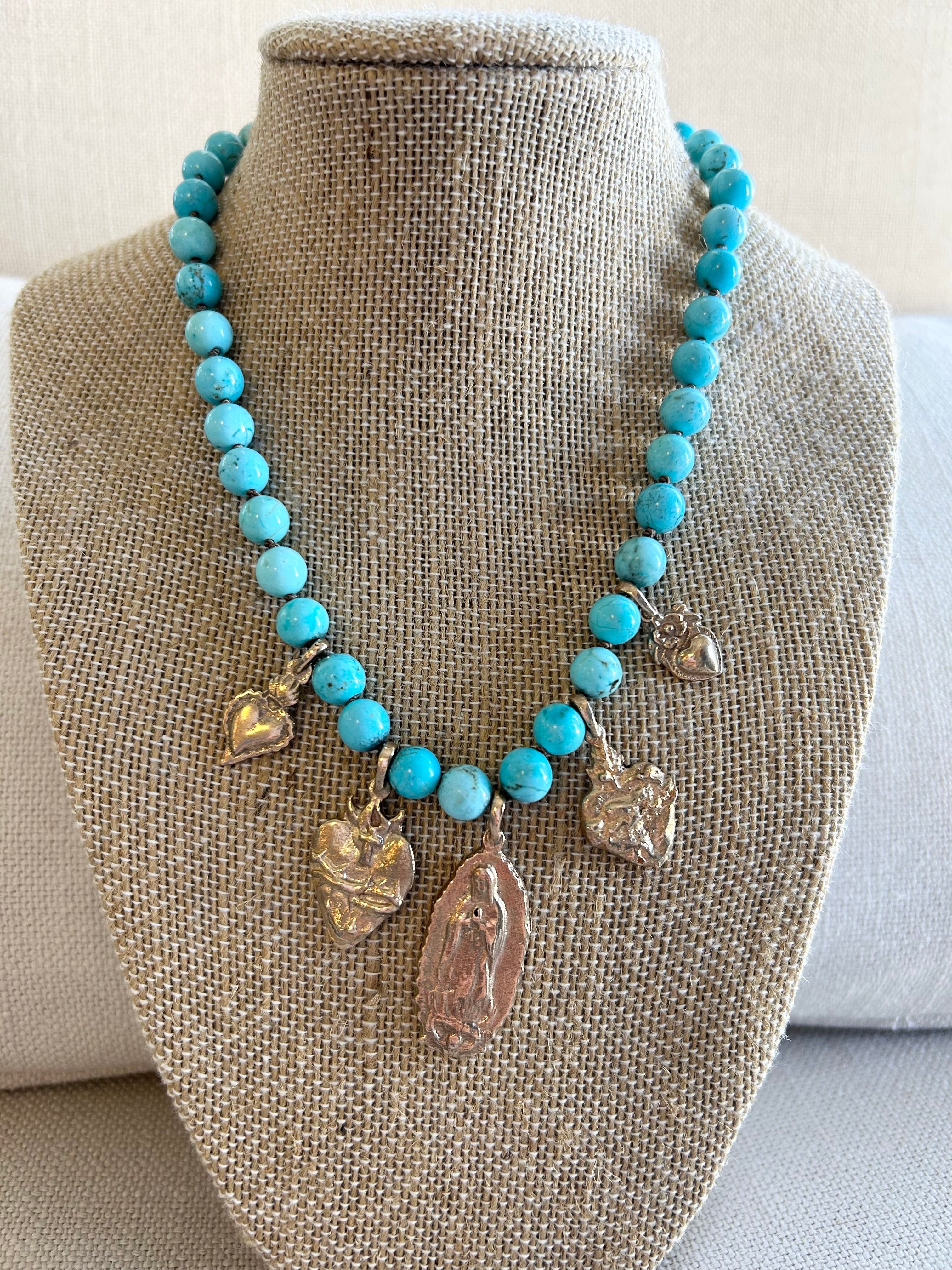 Turquoise Guadalupe Necklace