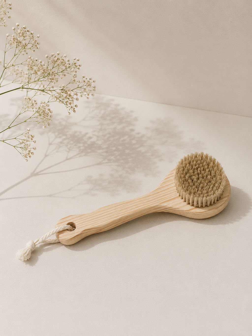 Cedar 10" Short-Handle Bath Brush