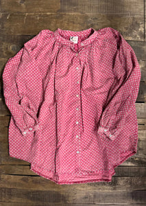 Sweet Nothings Shirt - Scarlet Dot