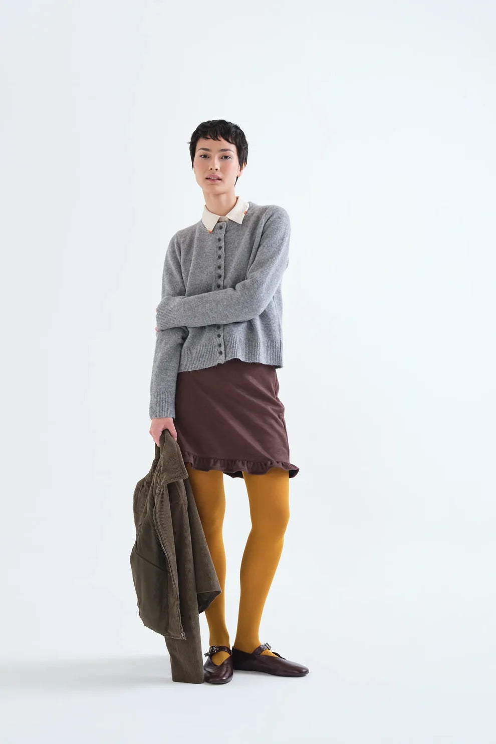 Grey Knitted Sweater