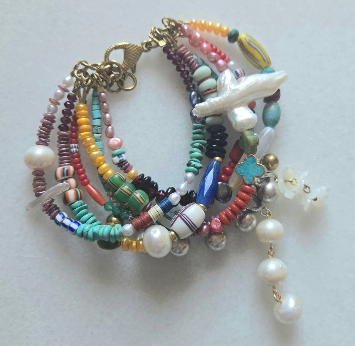 Pearl Beaded Bracelet 6598
