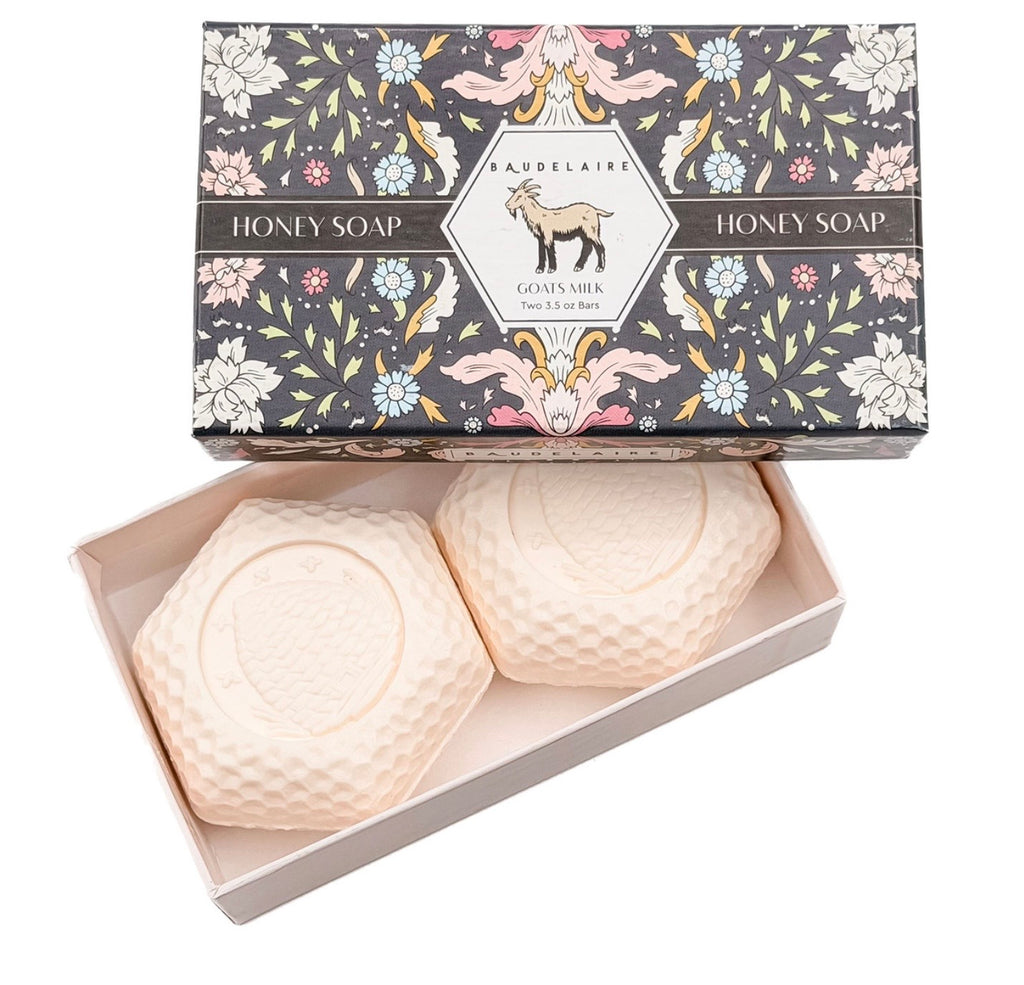 Goats Milk Honey 3.5oz - Gift Box 2-Bar