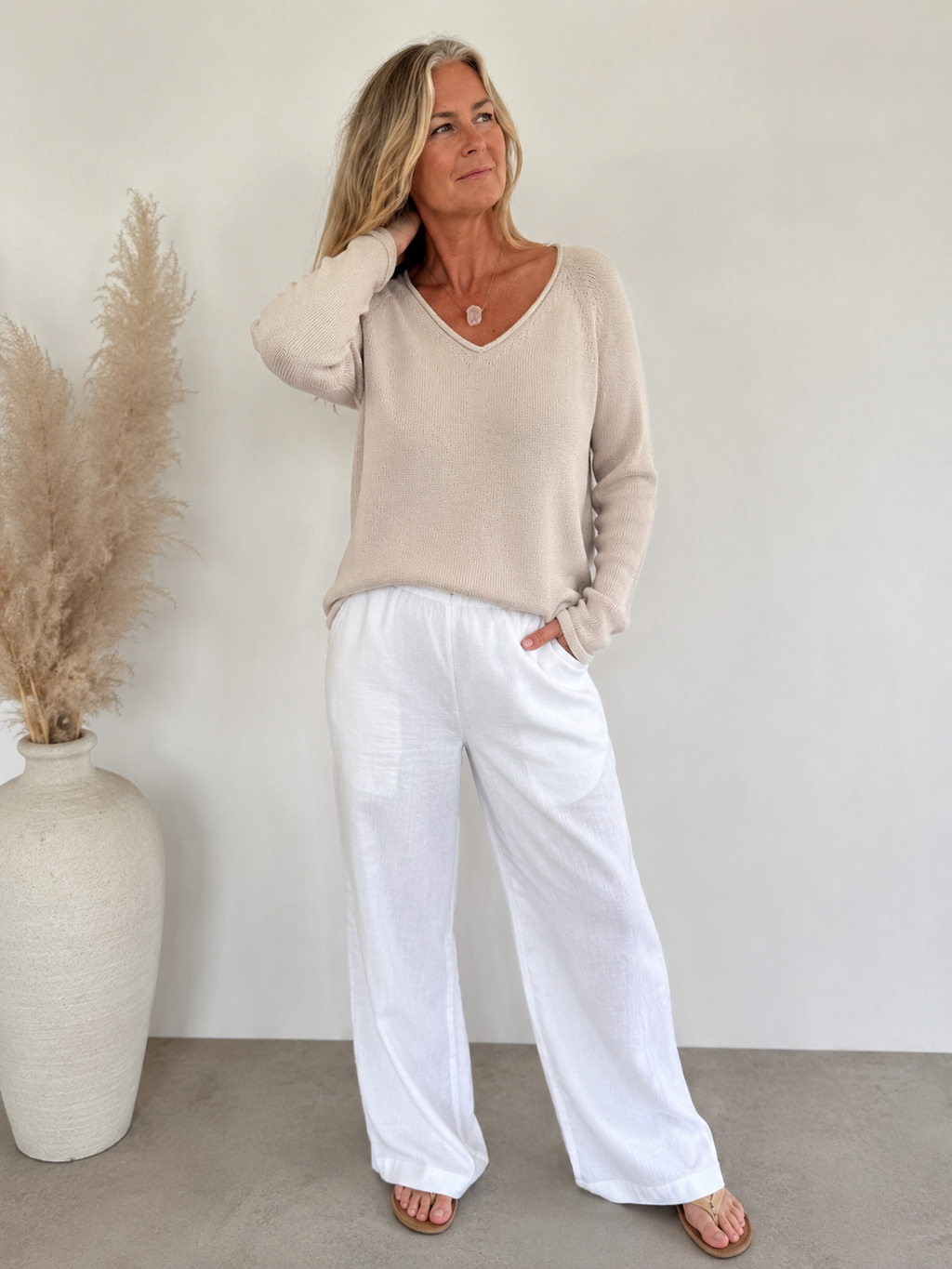 Salt Island Sweater | Sustainable Organic Cotton Pullover