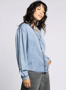 Tencel, long sleeve shirt