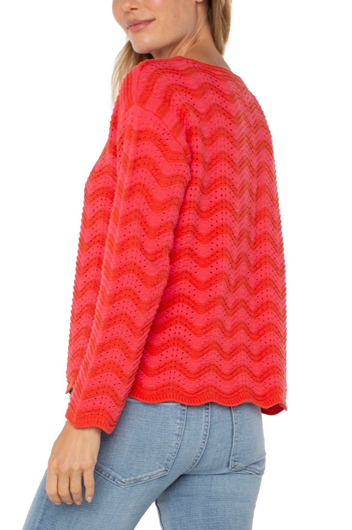 Scallop Hem Sweater