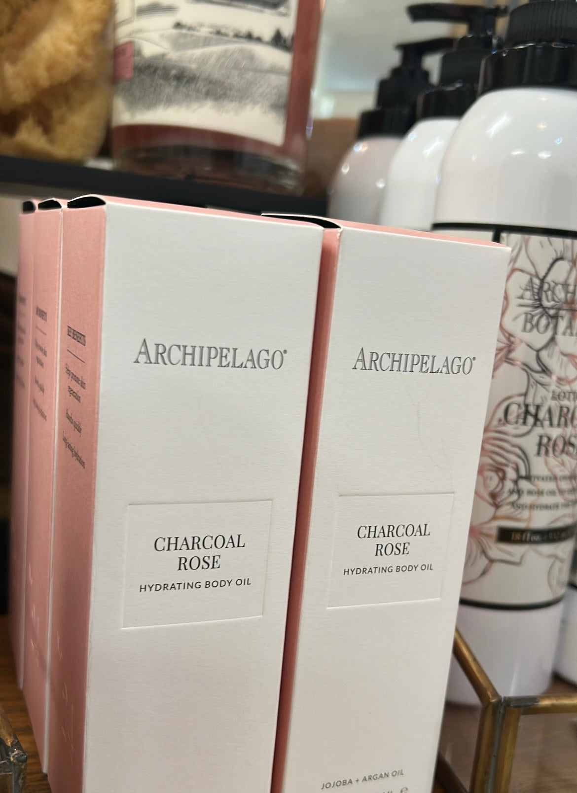 Charcoal Rose Hydrating Body Oil