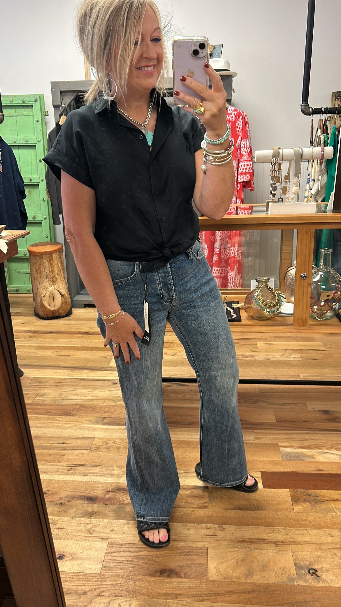 Dakota Loose Flare Jeans