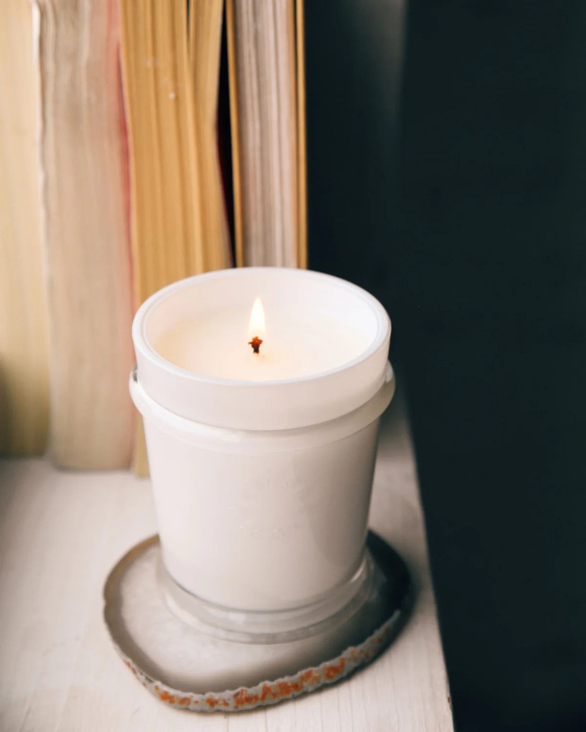 Cabana Flower Boxed Candle & Coaster