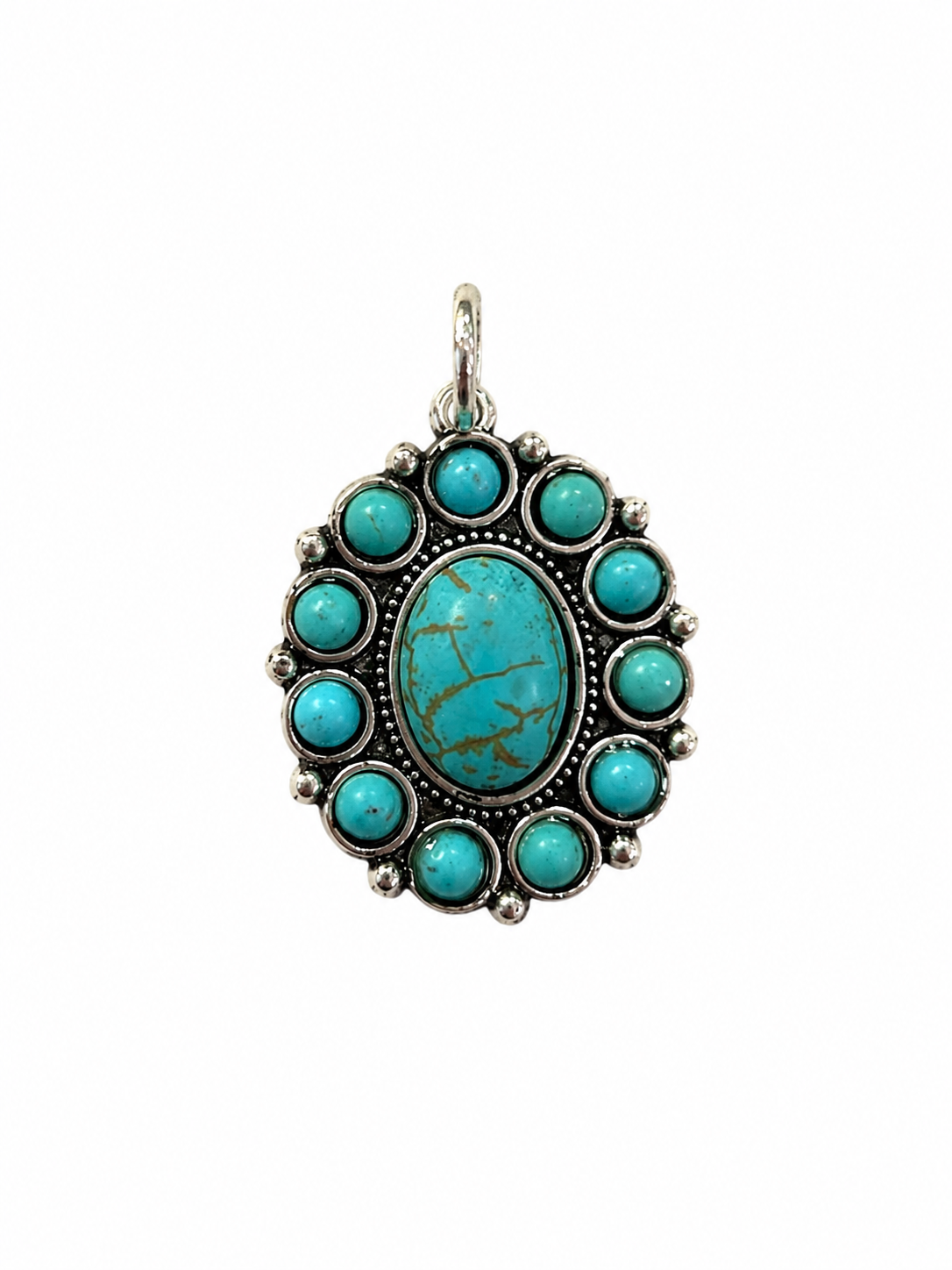 Turquoise Oval Pendant