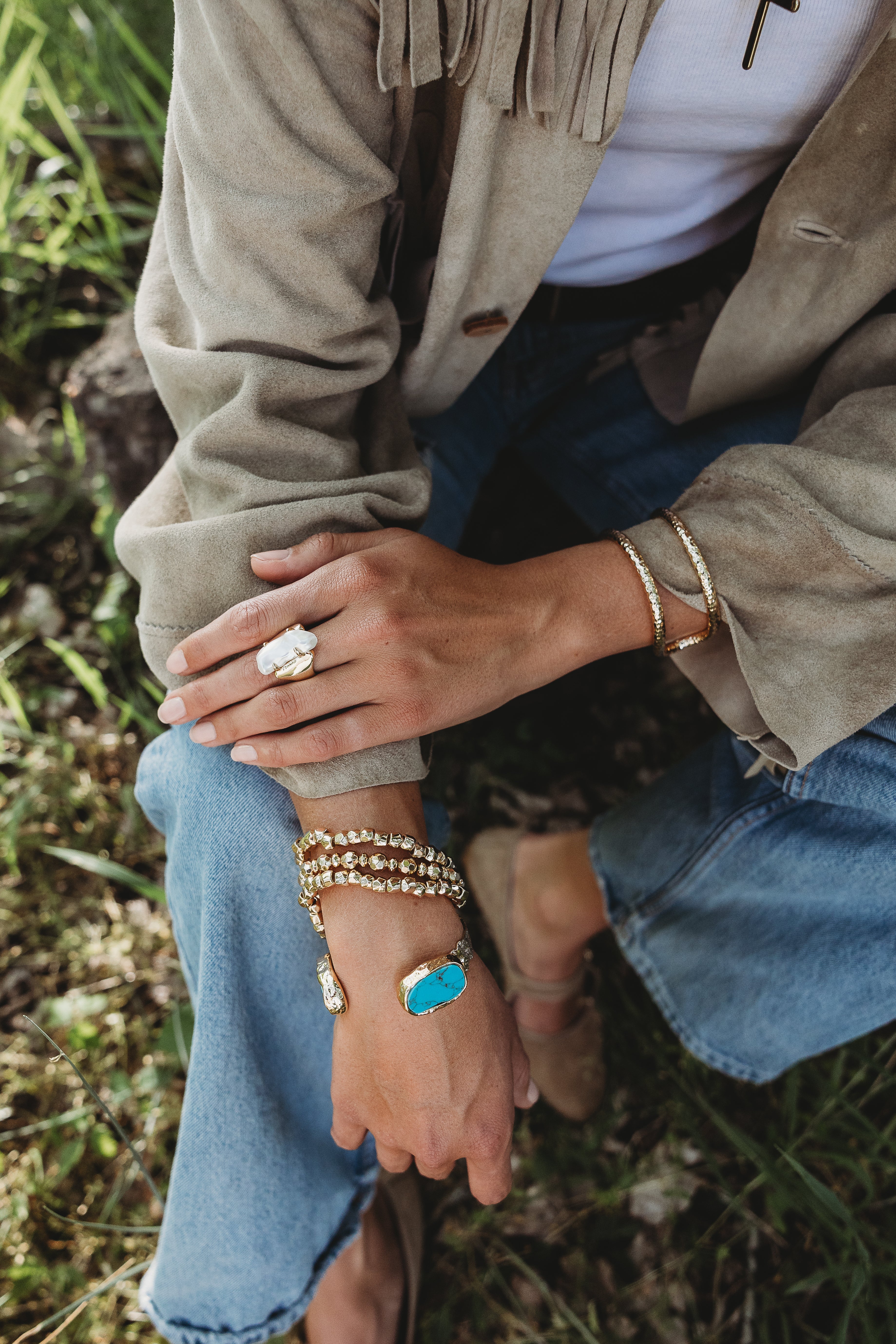 Dove Adjustable Ring