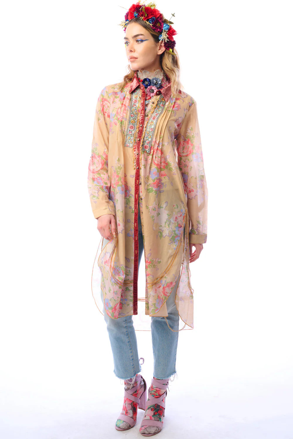 CHRISTIE SHIRT-DRESS