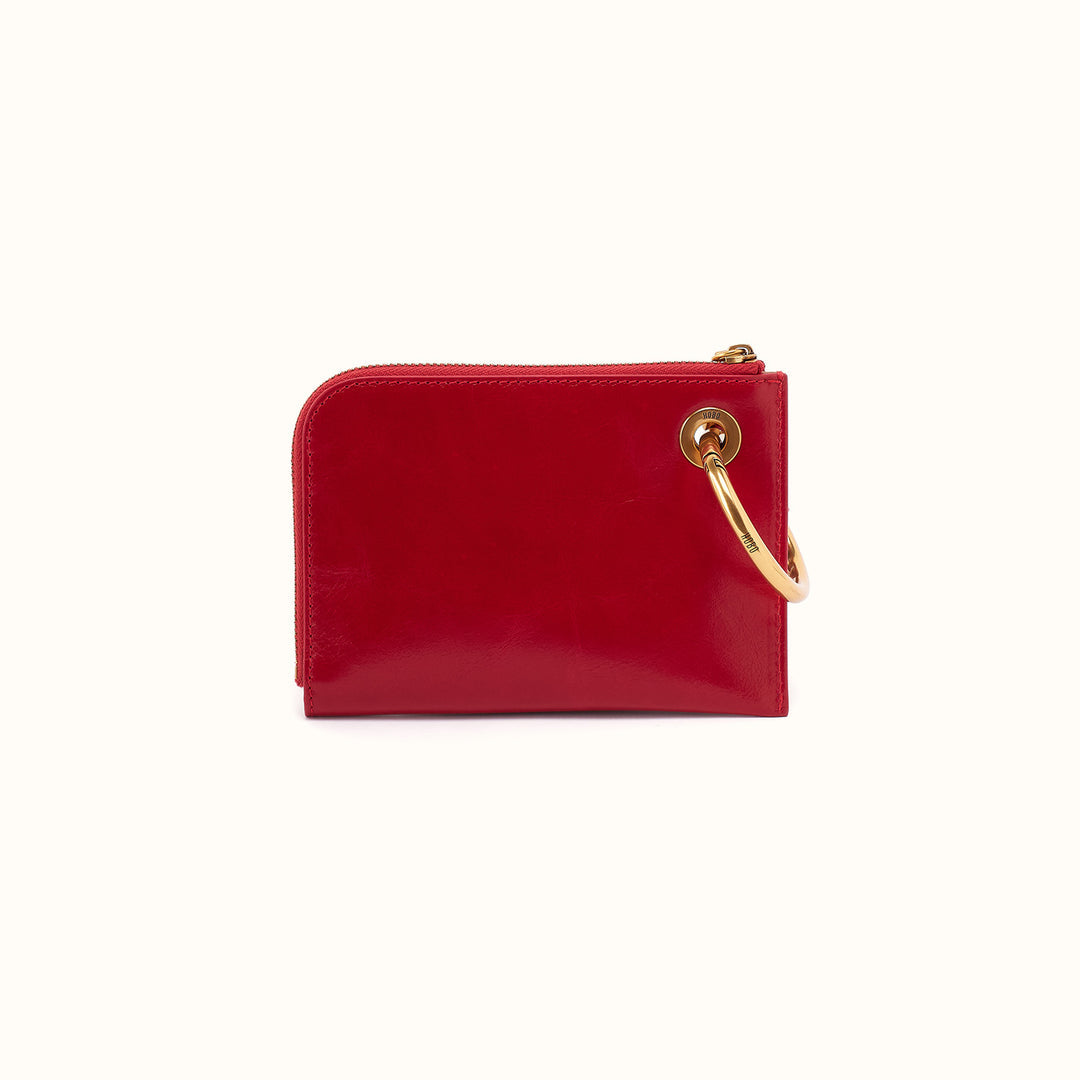 Jett Cac Wristlet in Polished Leather Wristlet