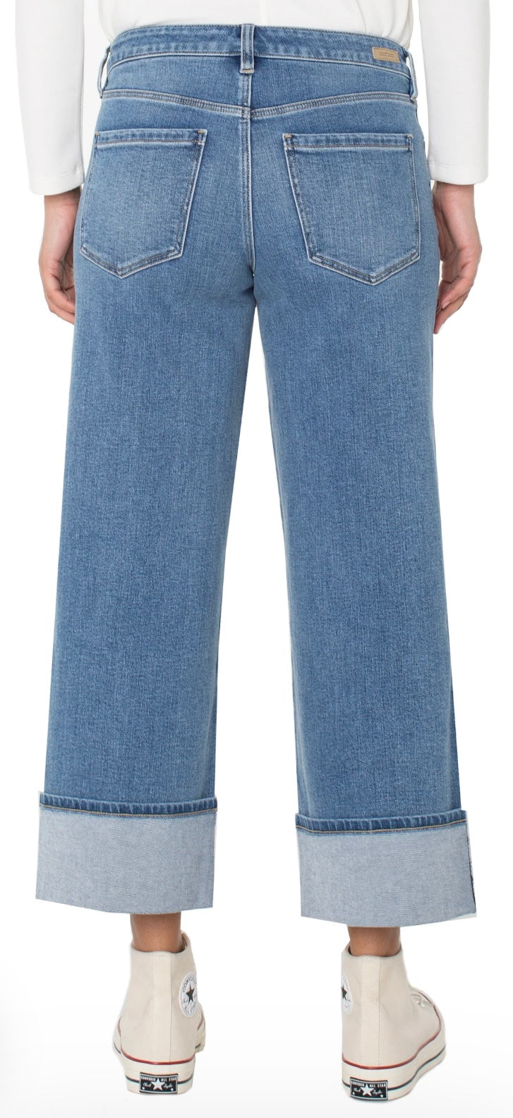 Morgan Cuffed Wide Leg