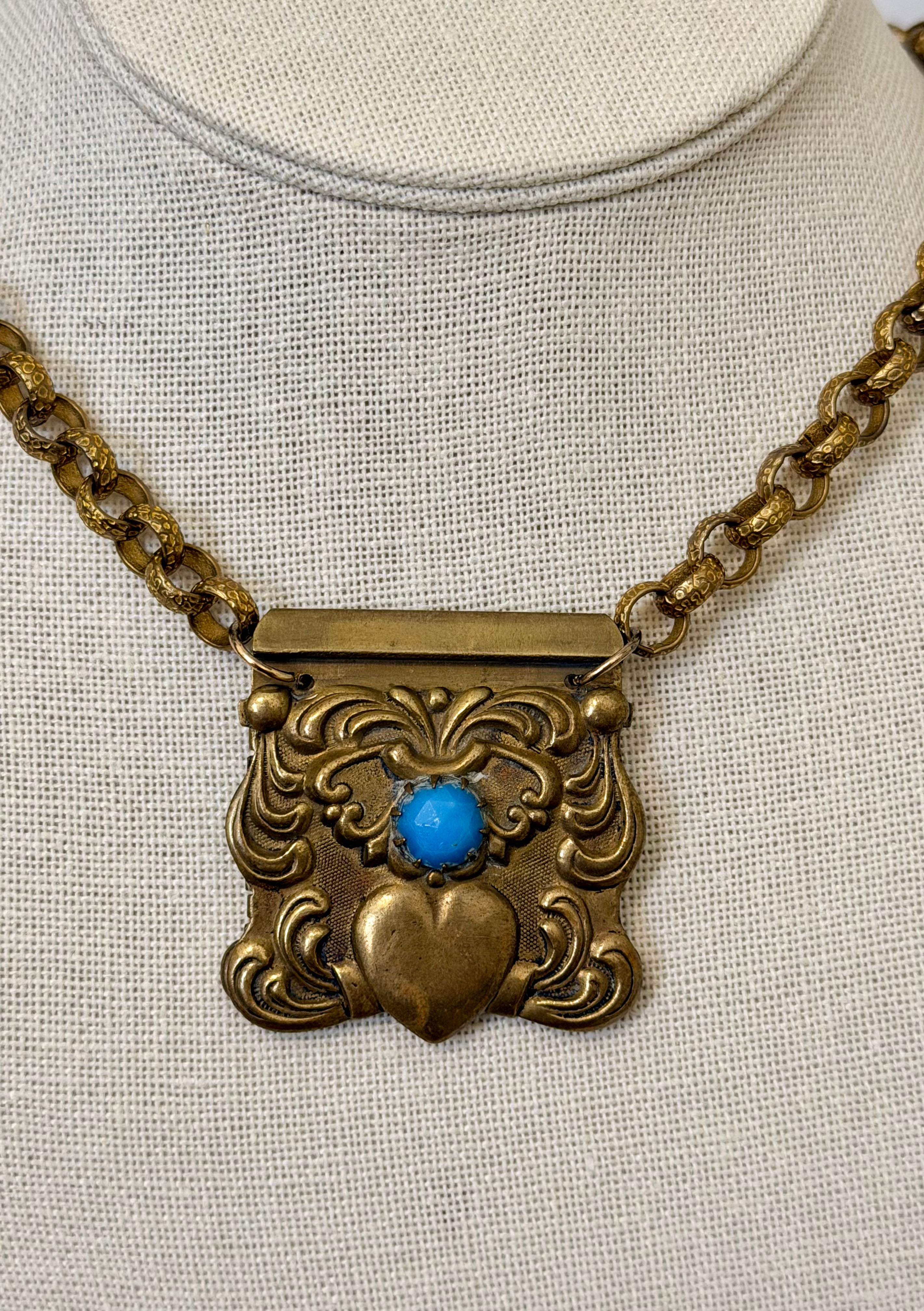 Victorian Sash Buckle Necklace