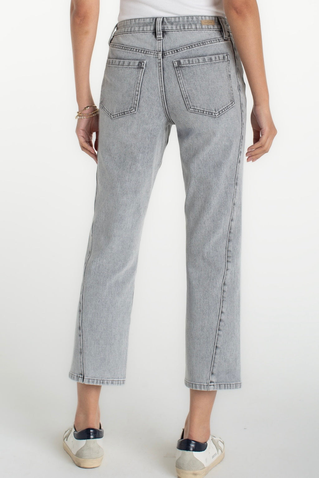 Kennedy Straight w/ Seaming Detail and Slit