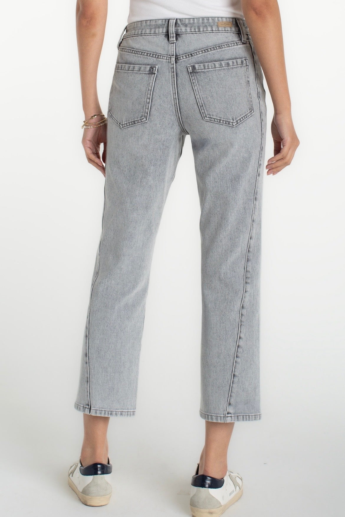 Kennedy Straight w/ Seaming Detail and Slit