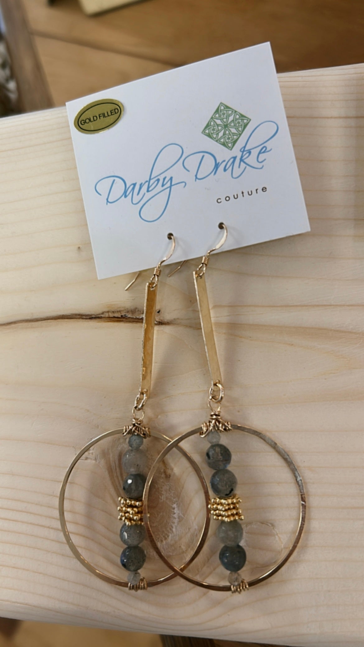 Gold Filled Hoop Earrings A1