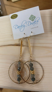 Gold Filled Hoop Earrings A1