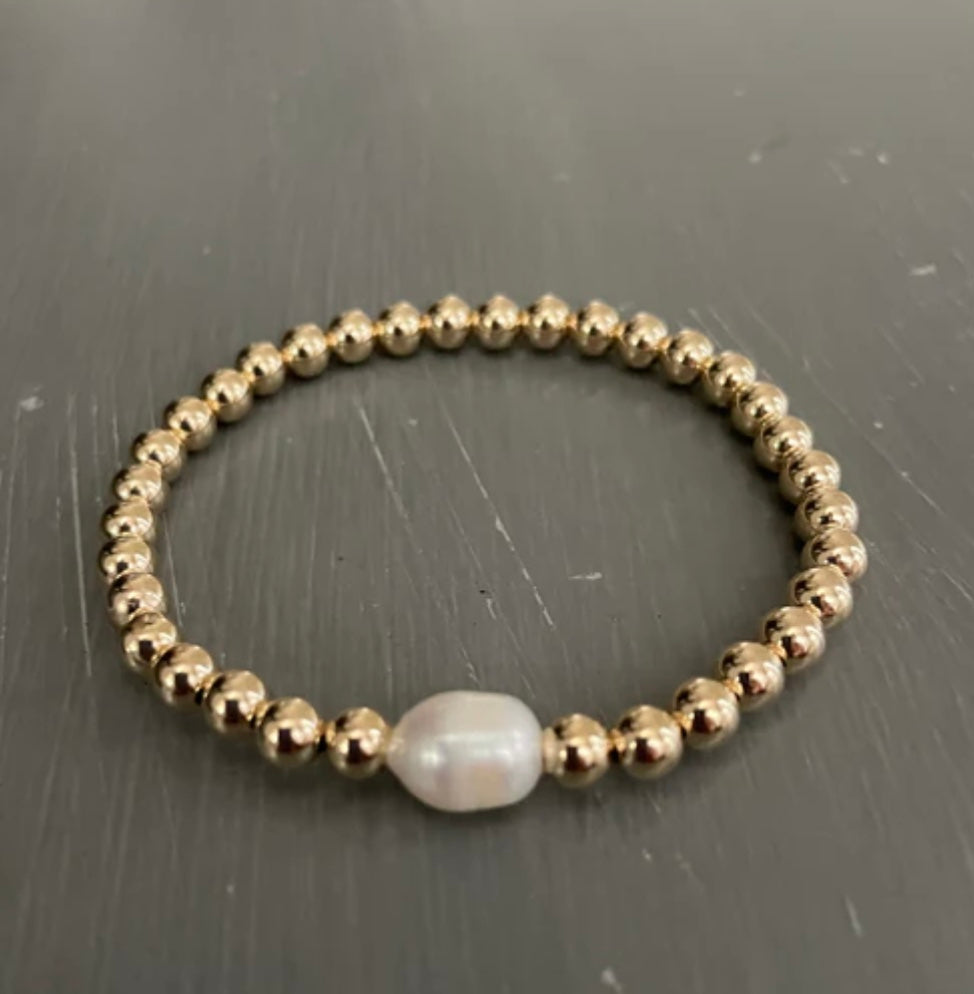 Morgan and me Oval Pearl Bracelet T8