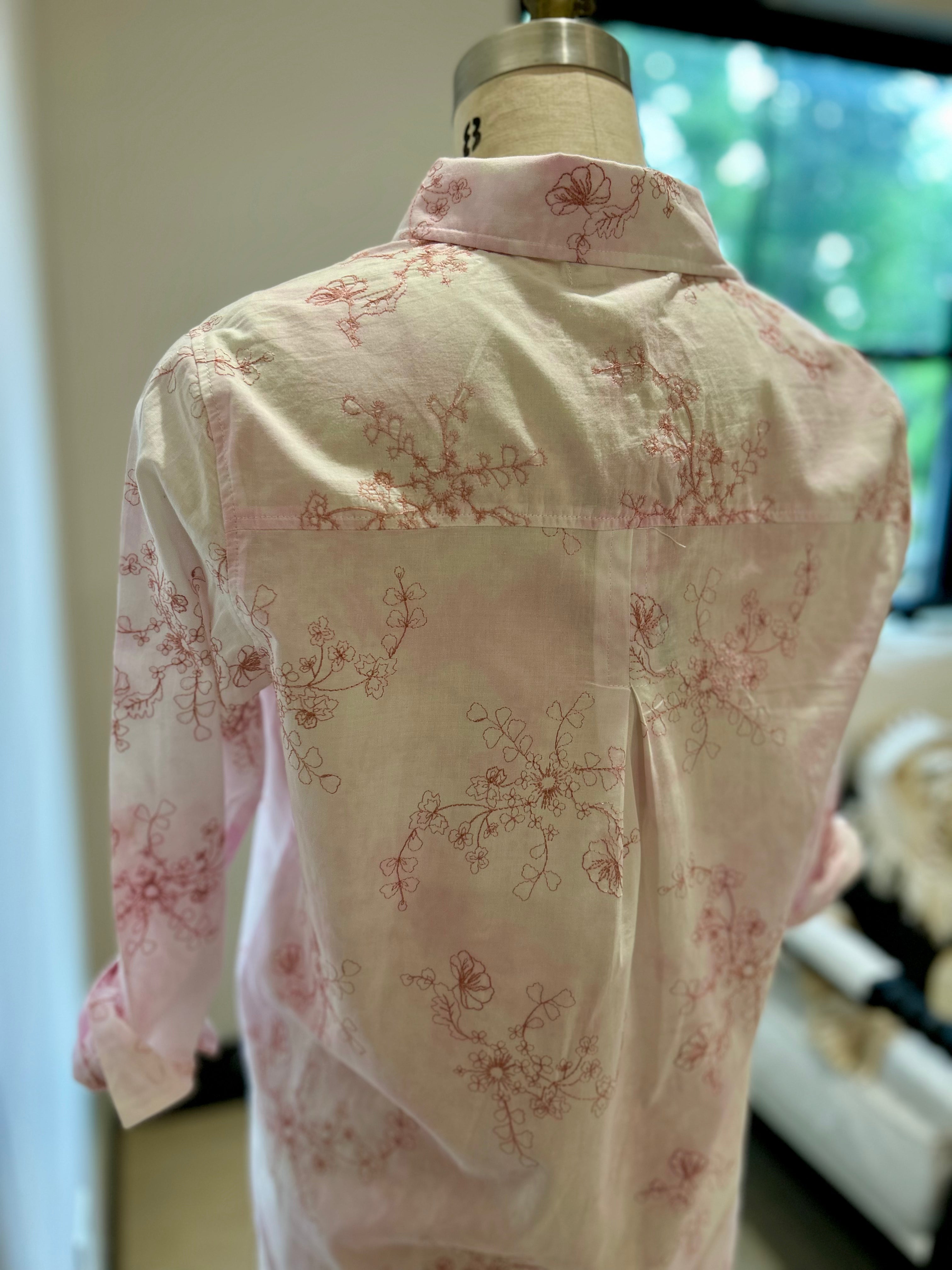 Clara Button Up
