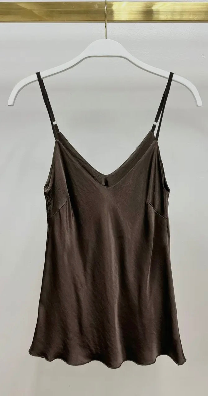 Adjustable Strap, Silky Tank Top