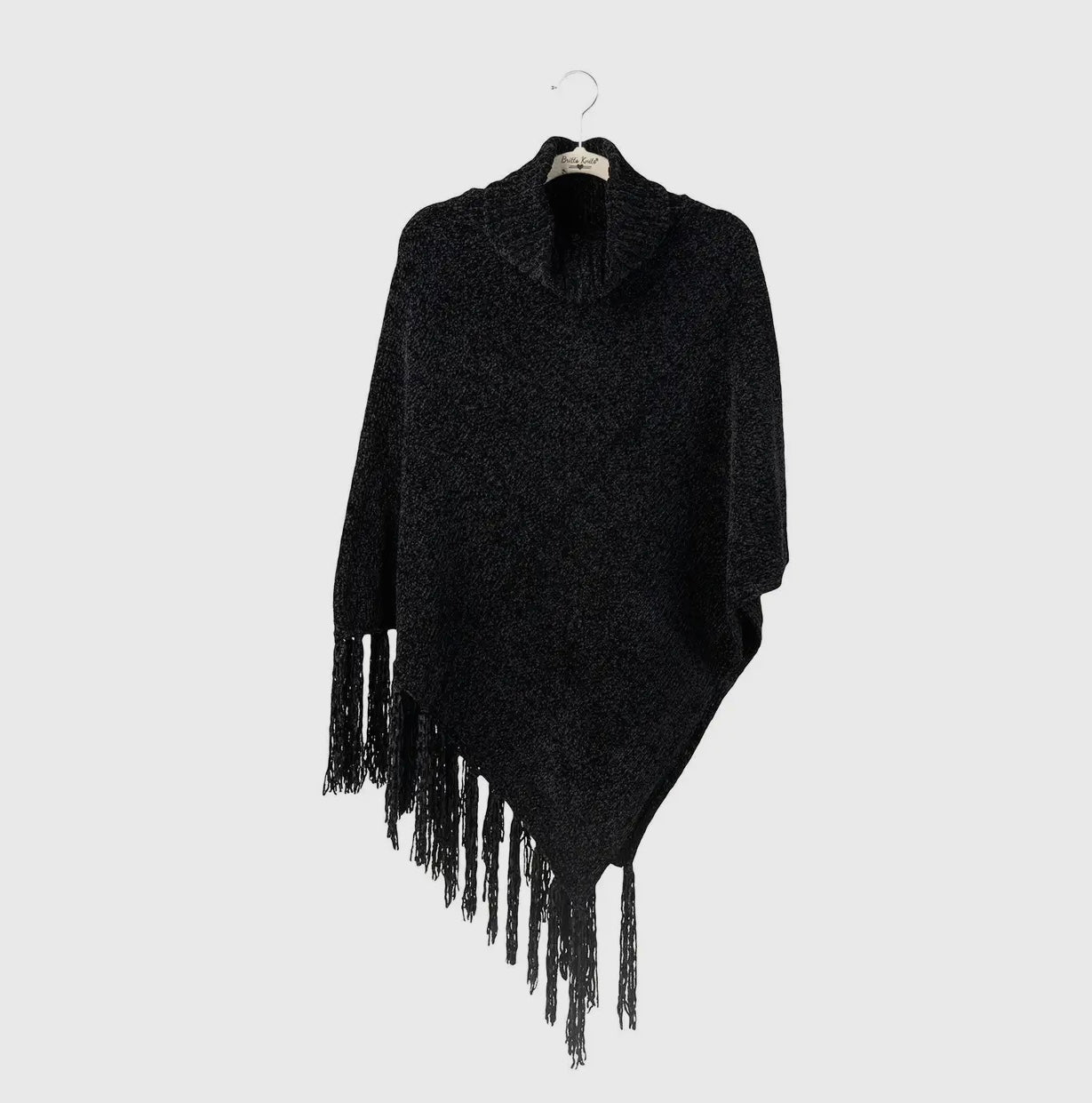 Soft Chenille Poncho