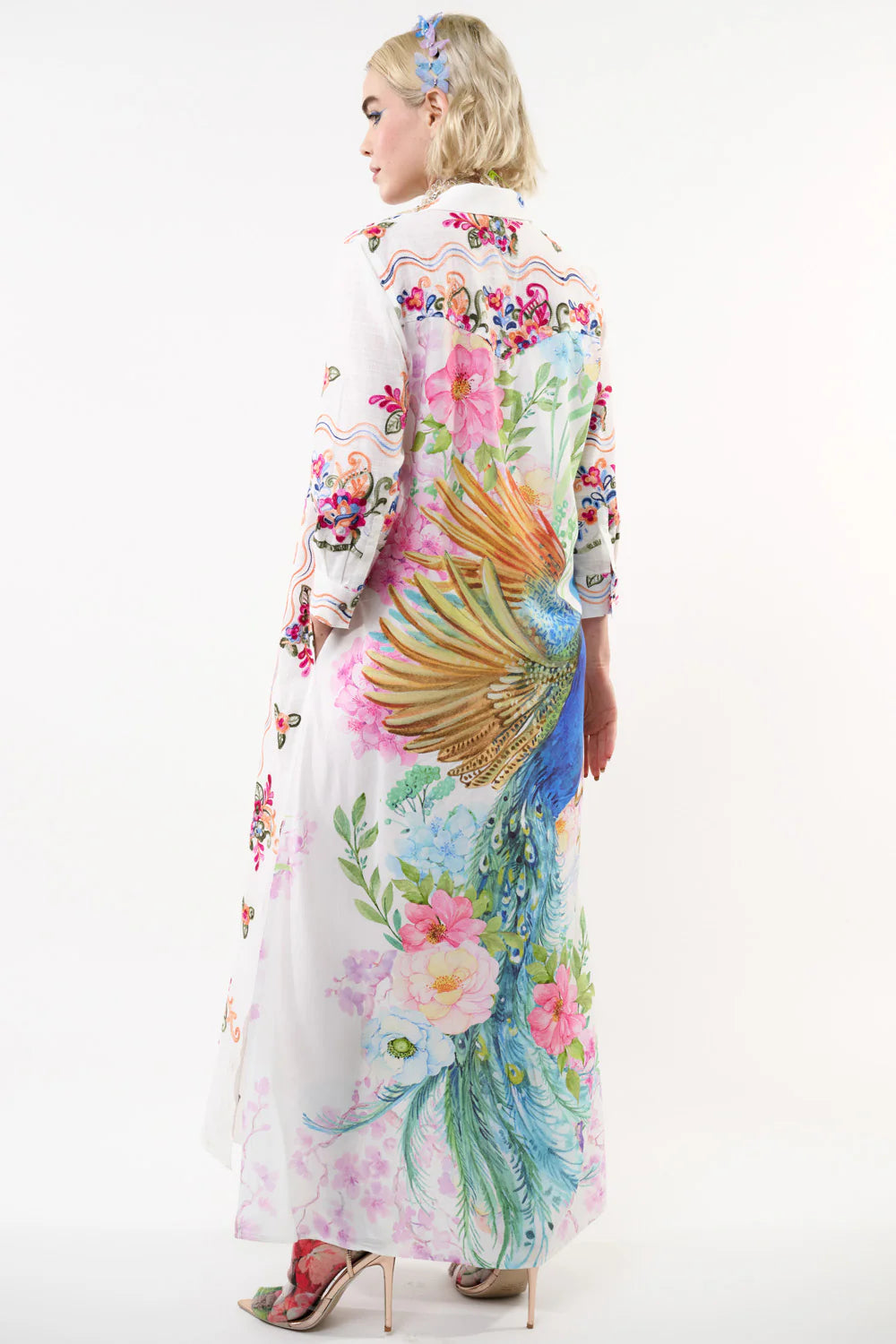 Beauty Mark Maxi Duster￼